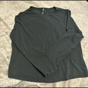 Skims Long Sleeve Cotton T Shirt